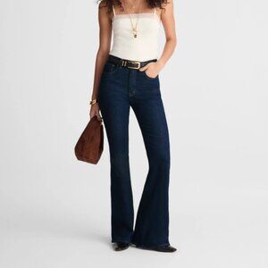Madewell  The Petite Stretch Flare Jean 26 Petite